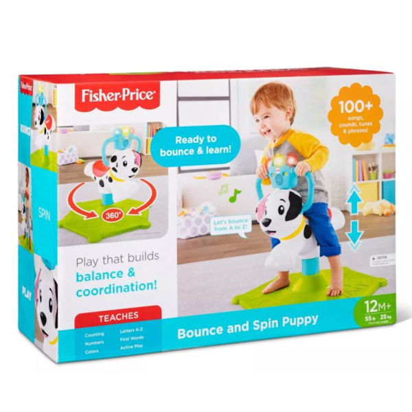 FisherPrice Bounce and Spin Puppy 887961735949 eBay