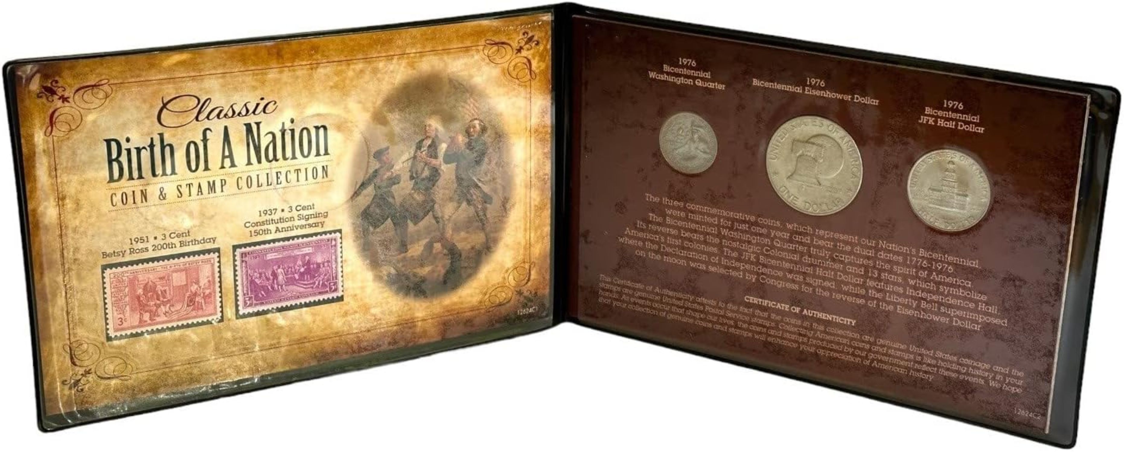 U.S. Mint Classic Birth of A Nation Coin & Stamp Collection | eBay