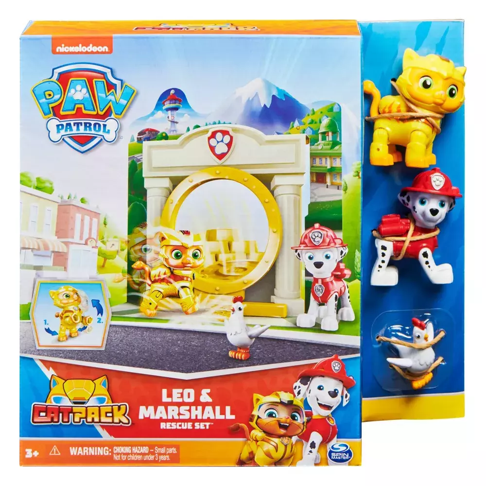 Paw Patrol Leo Cat Pack Figure 2pk - Picture 1 of 3