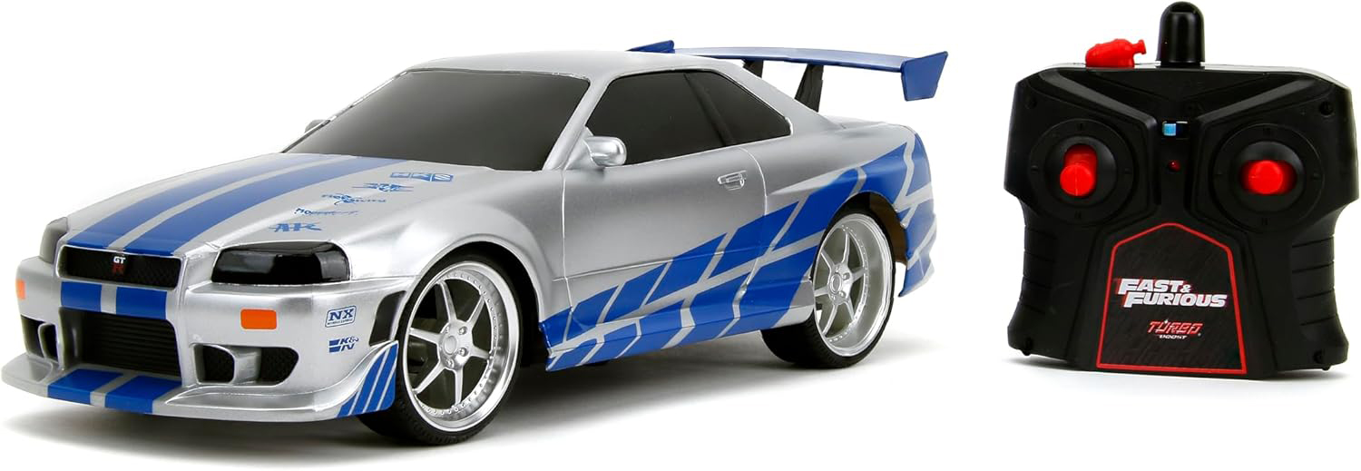 Jada Toys ブライアンニッサンスカイライン GT-R (BNR34) Amazon.com: Jada Toys Fast & Furious Brian's 2002 Nissan