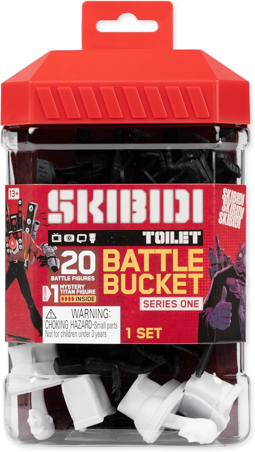Skibidi Toilet Battle Bucket Series One 630509689460| eBay