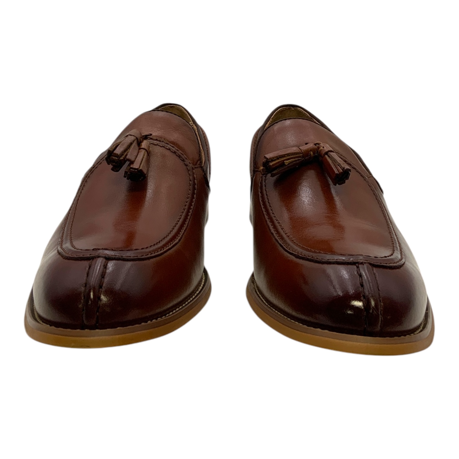 Stacy Adams Donovan Moc Toe Drop Tassel Loafer Cognac US Men\'s SIZE : 10M Stacy Adams Donovan Moc Toe Drop Tassel Loafer Cognac US  main image 3