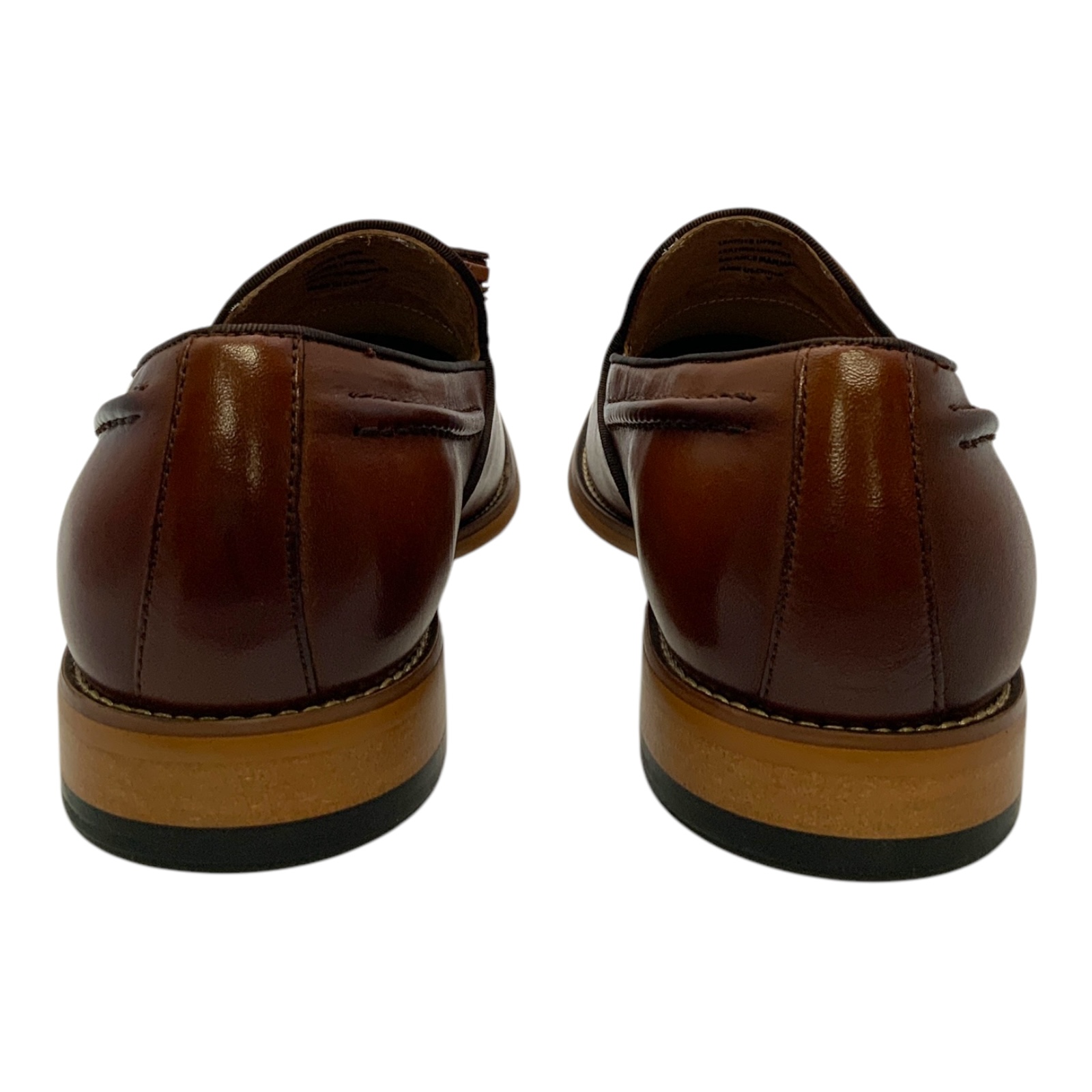 Stacy Adams Donovan Moc Toe Drop Tassel Loafer Cognac US Men\'s SIZE : 10M Stacy Adams Donovan Moc Toe Drop Tassel Loafer Cognac US  main image 2