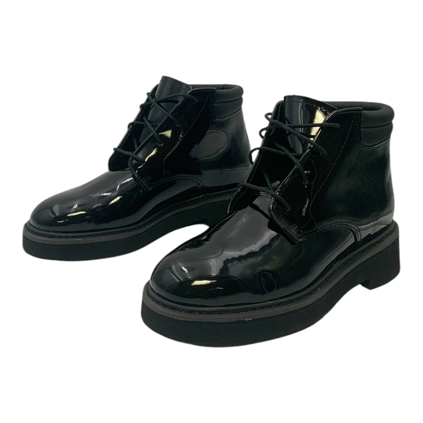 Rocky High Gloss Chukka Work Boot Black Leather US Men\'s 5W Rocky High Gloss Chukka Work Boot Black Leather US Men main image 2