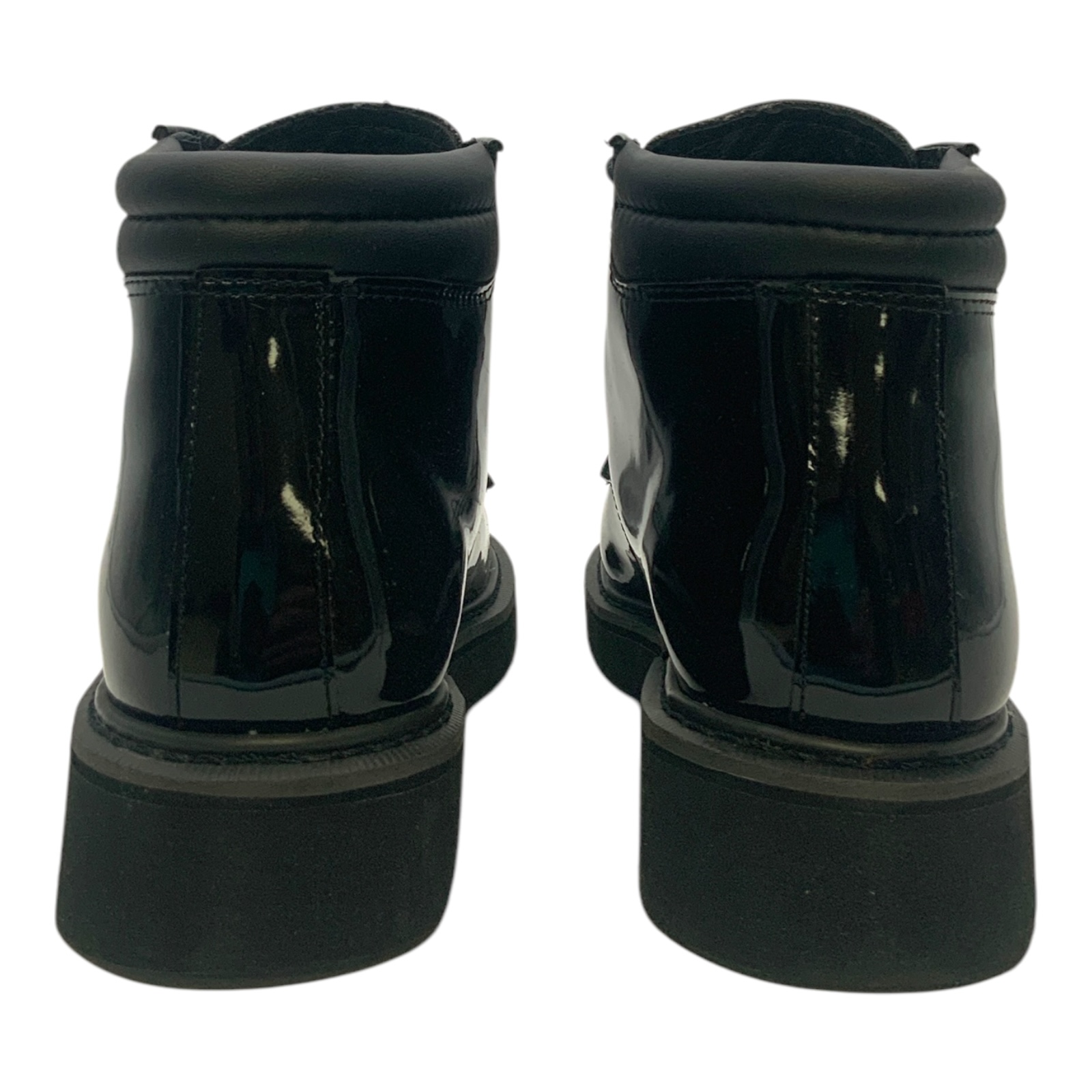 Rocky High Gloss Chukka Work Boot Black Leather US Men display picture 3