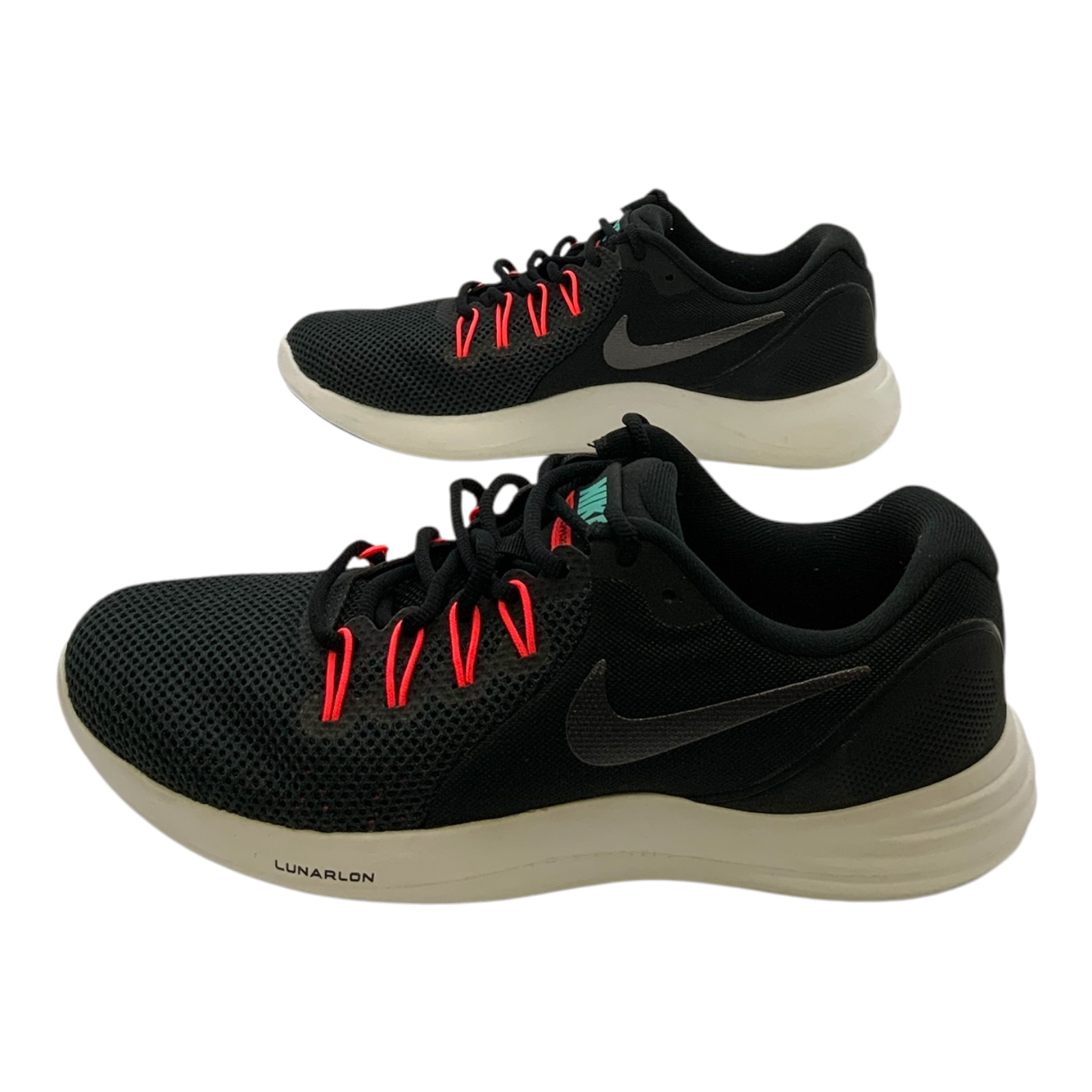 Nike Lunar Apparent Running Shoe Black/Red US Women's