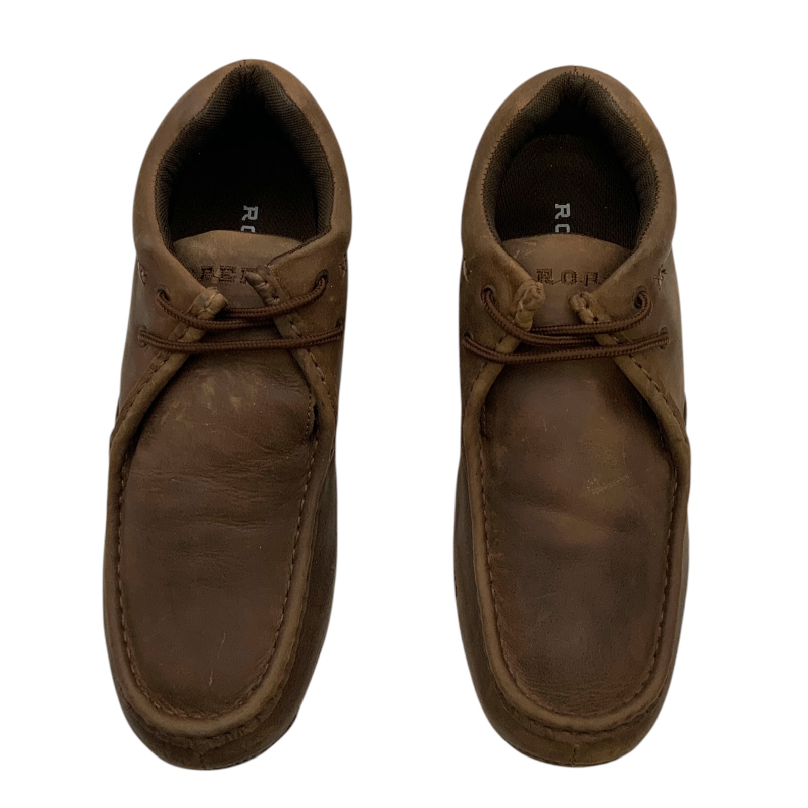 Roper Casual Chukka Boot Brown Leather US Men display picture 2