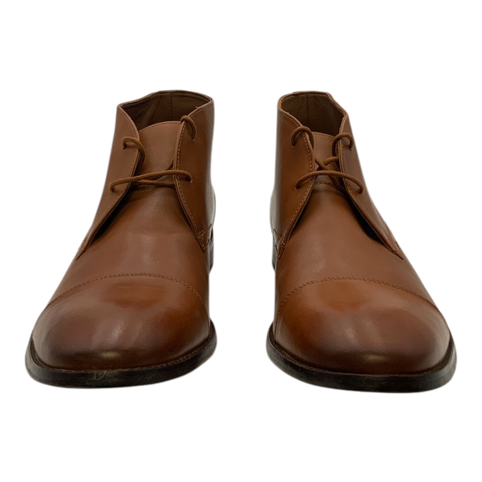 Bostonian Nantasket Mid Chukka Boot Tan Leather US Men display picture 1