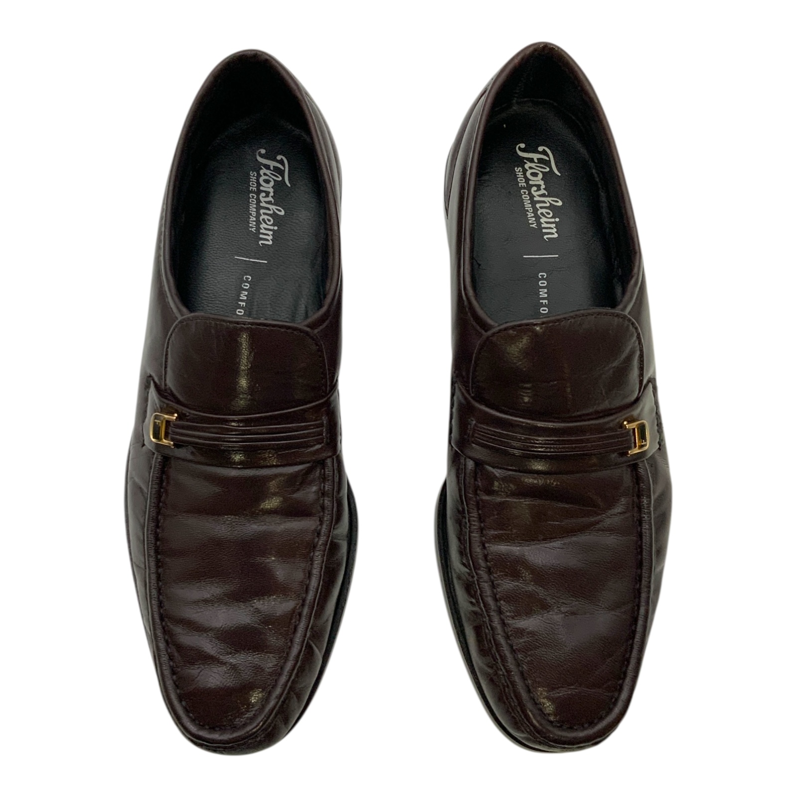 Florsheim Shoes Men\'s 10EEE Riva Moc Toe Bit Loafers Burgundy Florsheim Riva Moc Toe Bit Loafer Burgundy US Men main image 3